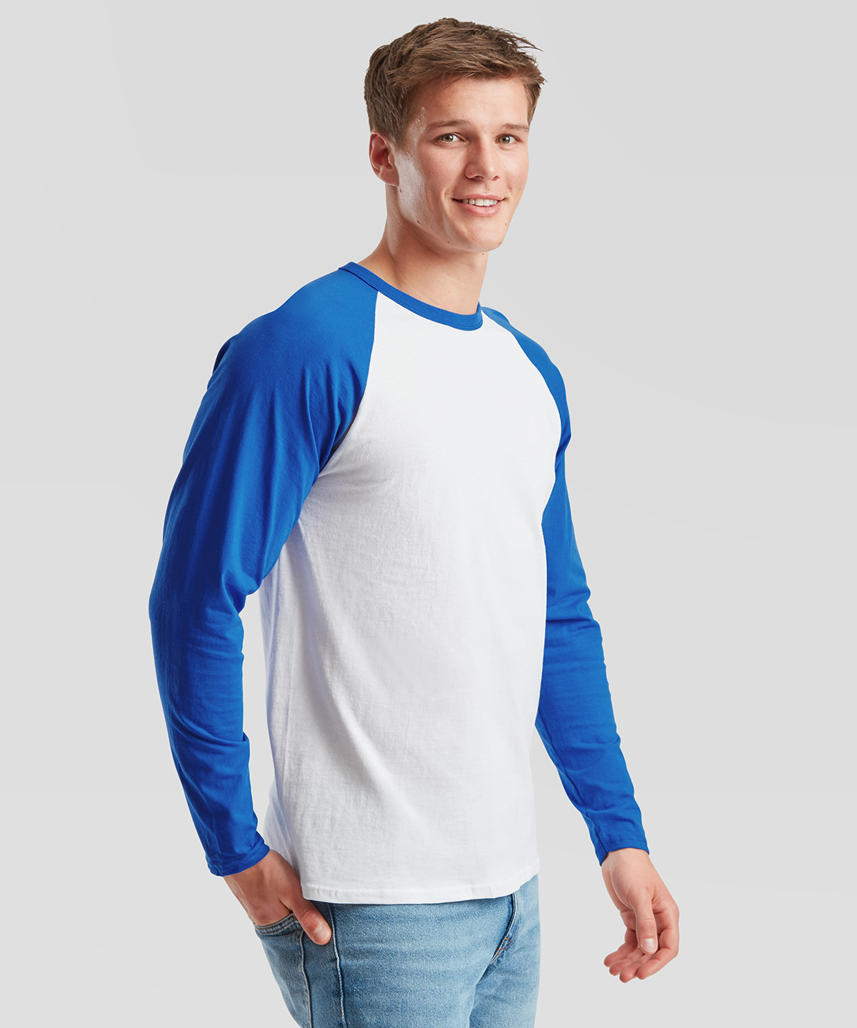 SS028 Long sleeve baseball T